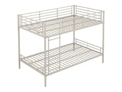 Lits superposés - 2 x 120 x 190 cm - Beige - DUOTIS II