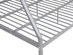 Lits superposés ELEVATIO IV - 90 et 140 x 190 cm - Acier - Argent