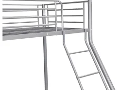 Lits superposés ELEVATIO IV - 90 et 140 x 190 cm - Acier - Argent