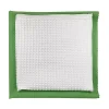 Lot 2 chiffons de nettoyage pour vitres microfibre GoodHome blanc L.32 x l.32cm