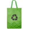 Lot 3 sacs de recyclage ménagers l.31 x H.44 cm bleu, vert et jaune