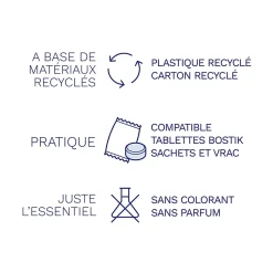 Lot 4 tablettes pour absorbeur d'humidité Respire Bostik 25m²