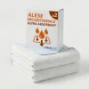 Lot de 2 Alèses Imperméables 90x85 cm - Adulte Sénior - Lavage à 90C - Grande absorption - Oeko-Tex