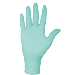 Lot de 2 boites de 100 gants en nitrile jetables - non poudrés - Taille M - Vert - Vivezen