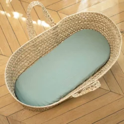 Lot de 3 Draps housses couffin en coton Safari