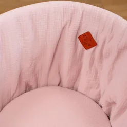 Lot de 3 Draps housses couffin en gaze de coton Pastel