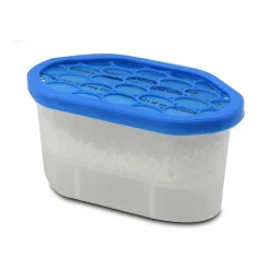 Lot de 2 déshumidificateur pour l'humidité, absorbeur d'humidité 180 gr, capacité 350 ml - L 15 x Profondeur 8.5 x Hauteur 8.5 cm