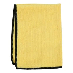 Lot de 10 Microfibre DUNLOP 35x40cm 300gsm - Nettoyage Humide & Sec, Haute Absorption, Lavable, Réutilisable, Entretien Auto