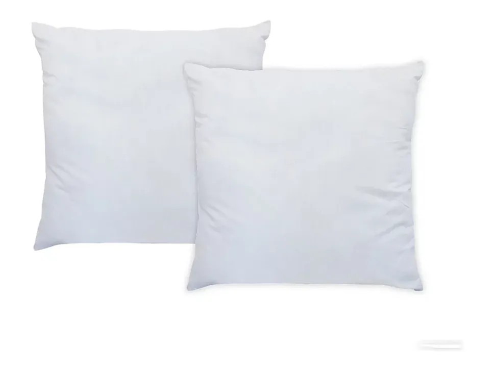 Lot de 2 oreillers - 60 x 60 cm de DREAMEA - 600 gr - MARIN