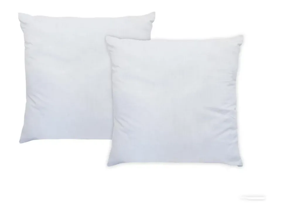 Lot de 2 oreillers - 60 x 60 cm de DREAMEA - 600 gr - MARIN