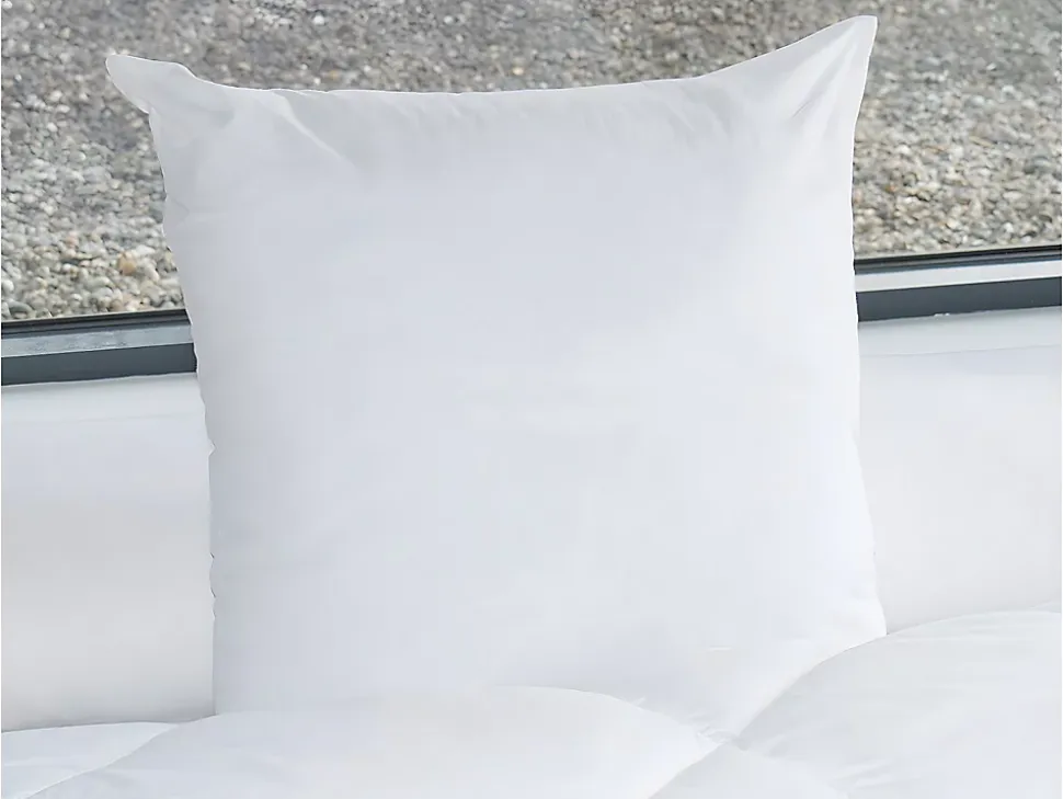 Lot de 2 oreillers - 60 x 60 cm de DREAMEA - 600 gr - MARIN