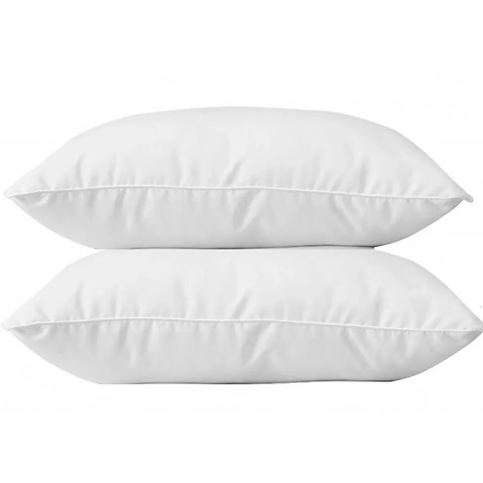 Lot de 2 oreillers 45 x 70 cm Blanrêve Gamme "Douceur" traité Anti Acarien