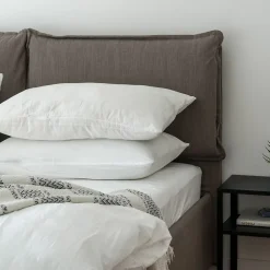 Lot de 2 oreillers Alaska 50x70 cm Fibres creuses polyester