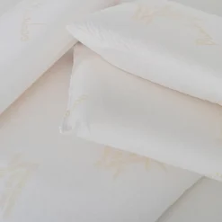 Lot de 4 oreillers Bamboo 40x60 cm Mémoire de forme