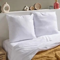 Lot de 2 Oreillers Ferme 60x60cm ANTI-ACARIENS