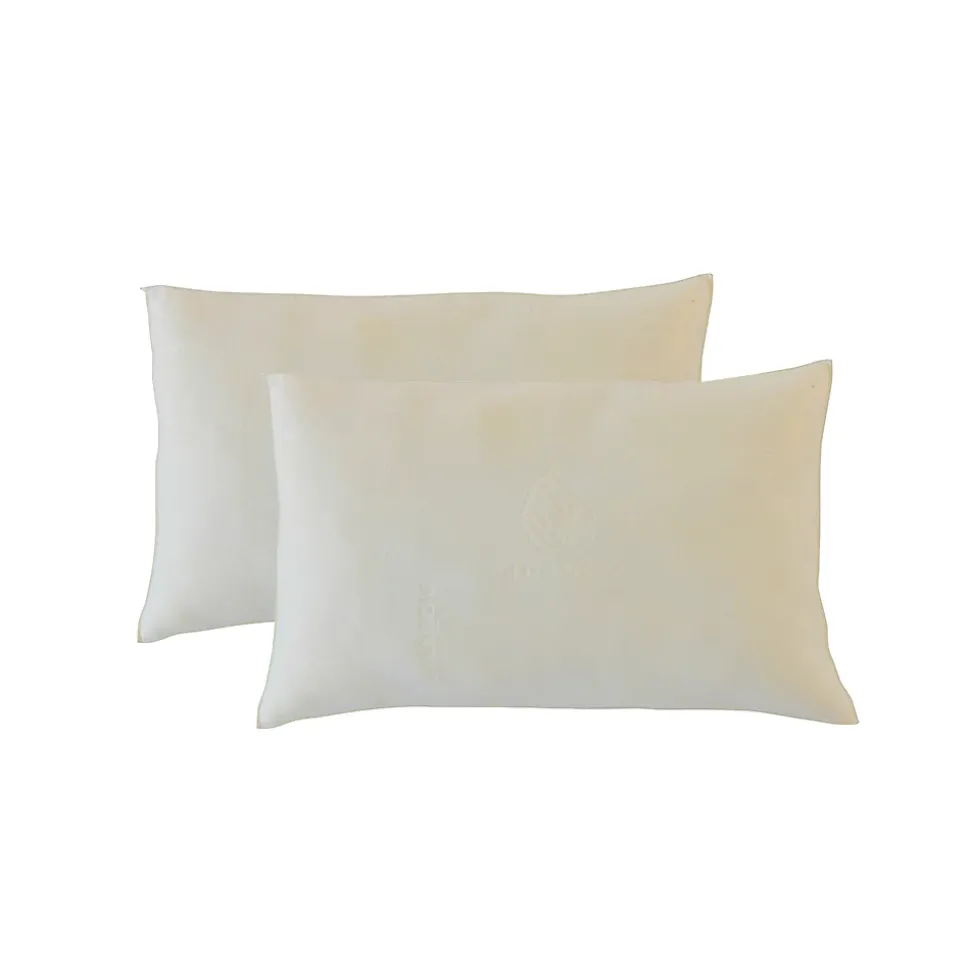 Lot de 2 oreillers Flocons 30x50 cm Mémoire de forme