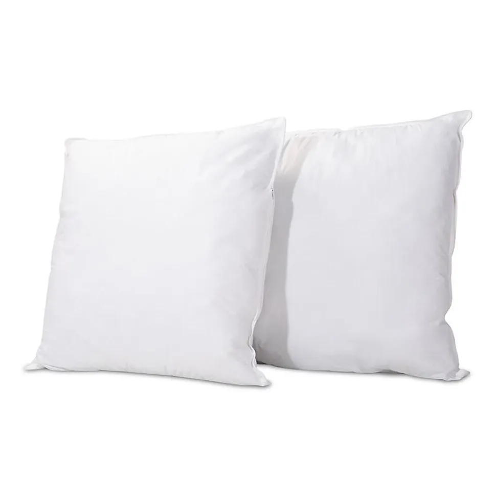 Lot de 2 oreillers Grand Palace 60x60 cm Fibres creuses polyester