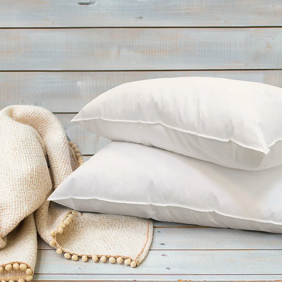 Lot de 2 oreillers Grand Palace 60x60 cm Fibres creuses polyester