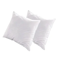 Lot de 2 oreillers Luxotel 60x60 cm Fibres creuses polyester