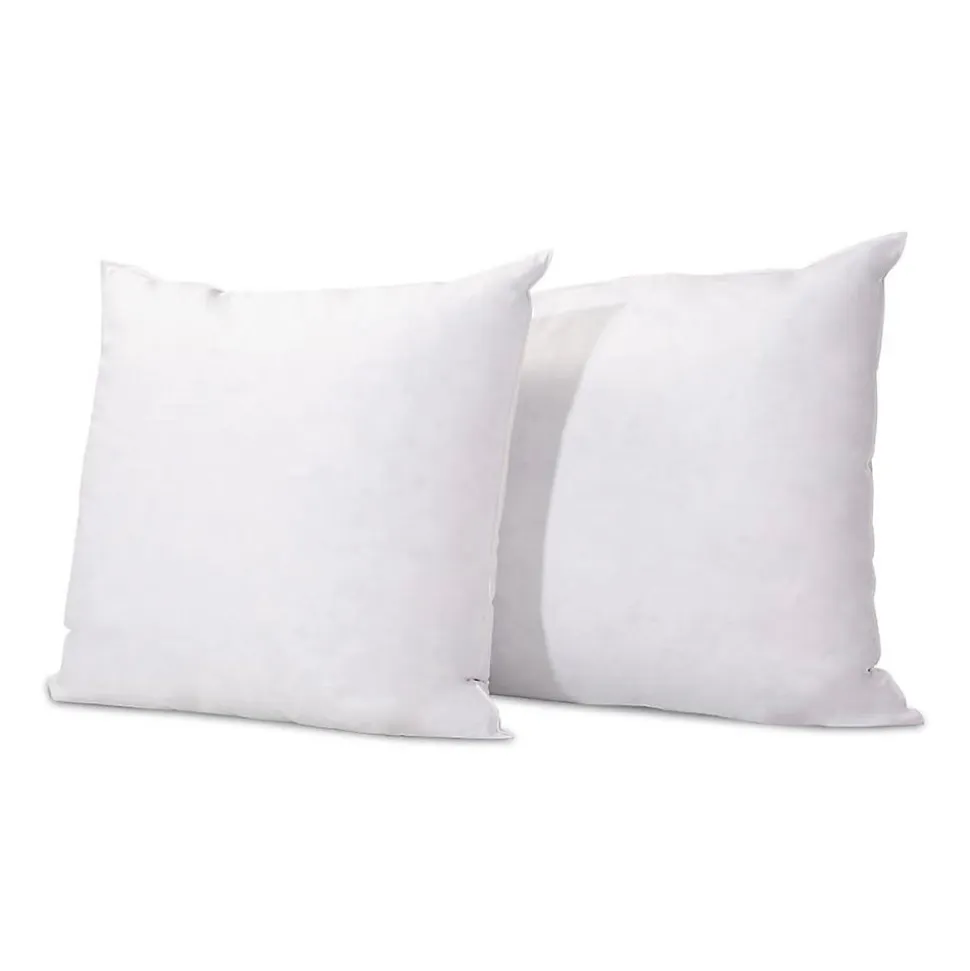 Lot de 2 oreillers Natura 60x60 cm Duvet & Plumess