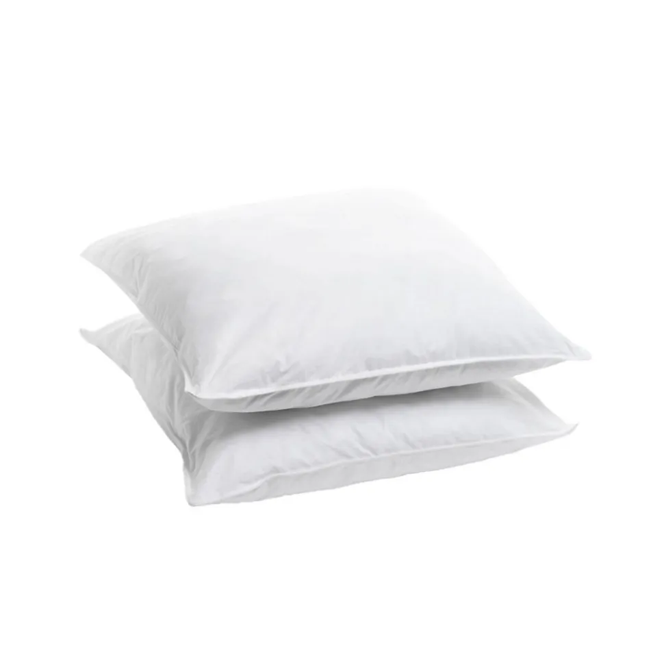 Lot de 2 oreillers Souple 65x65cm SENSATION DUVET Gonflant