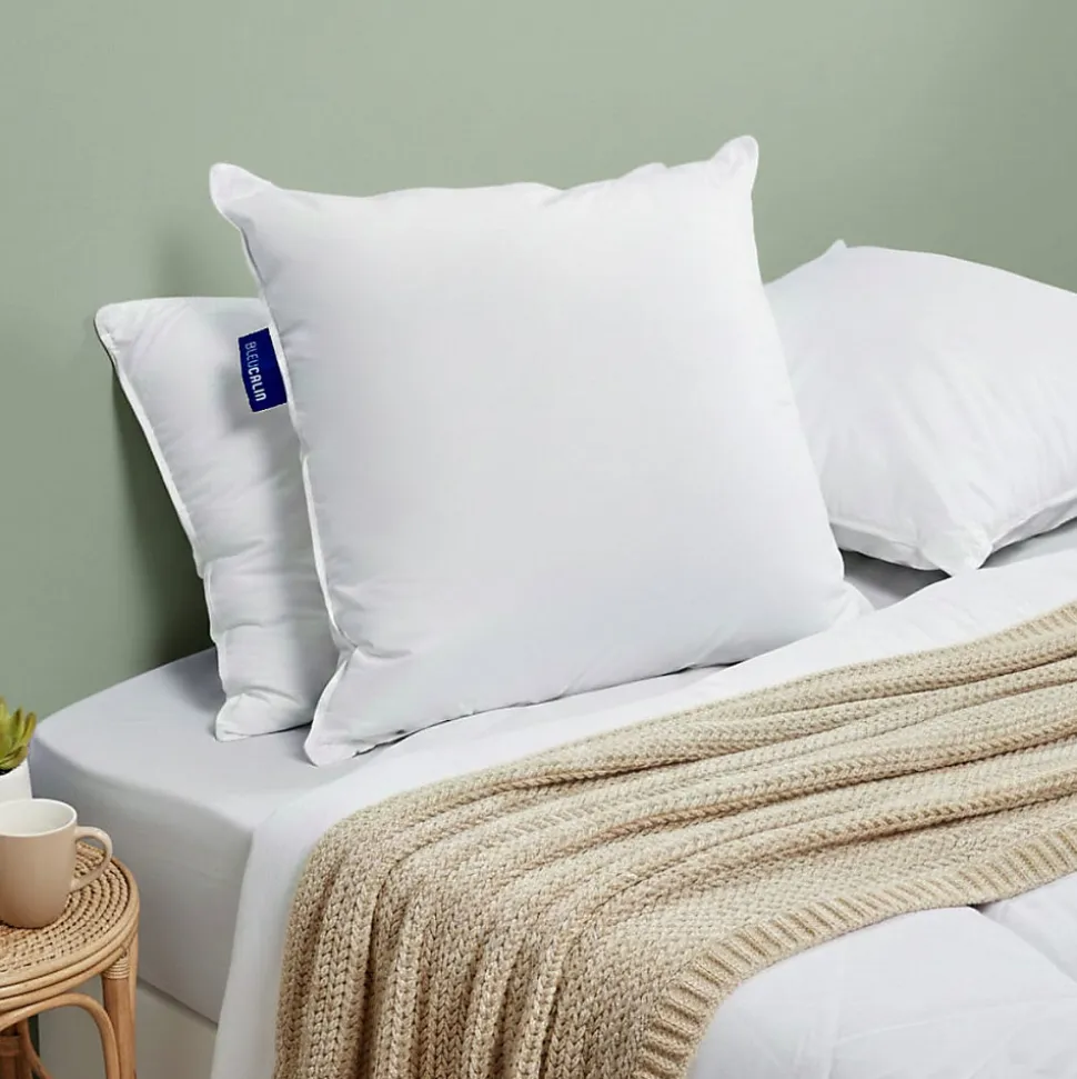 Lot de 2 oreillers Souple 65x65cm SENSATION DUVET Gonflant