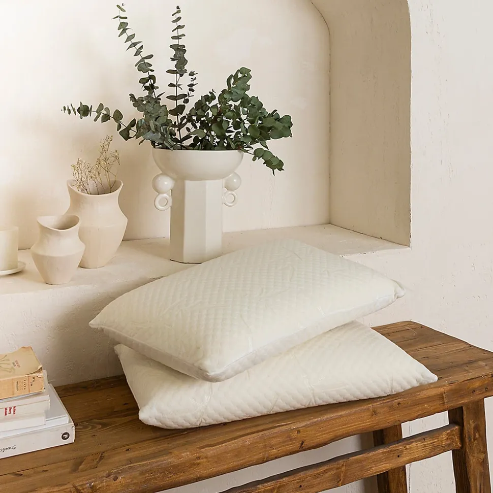 Lot de 2 oreillers Sérénité 40x60 cm Mémoire de forme