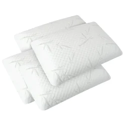 Lot de 4 oreillers Sérénité 40x60 cm Mémoire de forme