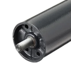 Lot de 4 pieds de lit à visser pour sommier tapissier couleur noir - Hauteur 40 cm x diamètre 5 cm, pas de vis de 10 mm