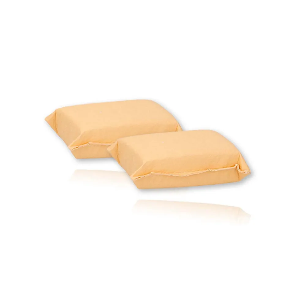 Lot de 2 Éponge Vision Claire DUNLOP 12x9x4cm, Élimine Buée, Poussière & Saleté, Nettoyage Vitres Auto Efficace