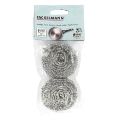 Lot de 2 éponges inox Fackelmann Tecno
