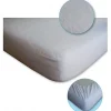 Lot de 2 Protèges matelas imperméable, absorbant et anti-acariens 160 x 200 cm