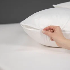 Lot de 2 protèges oreillers imperméables en jersey 50x70cm