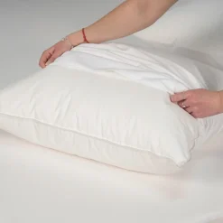 Lot de 2 protèges oreillers imperméables en jersey 50x70cm