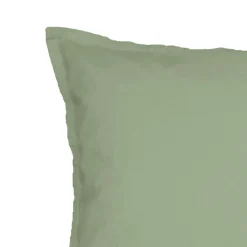 Lot de 2 taies d'oreiller en coton Sauge 65x65 cm STUDIO