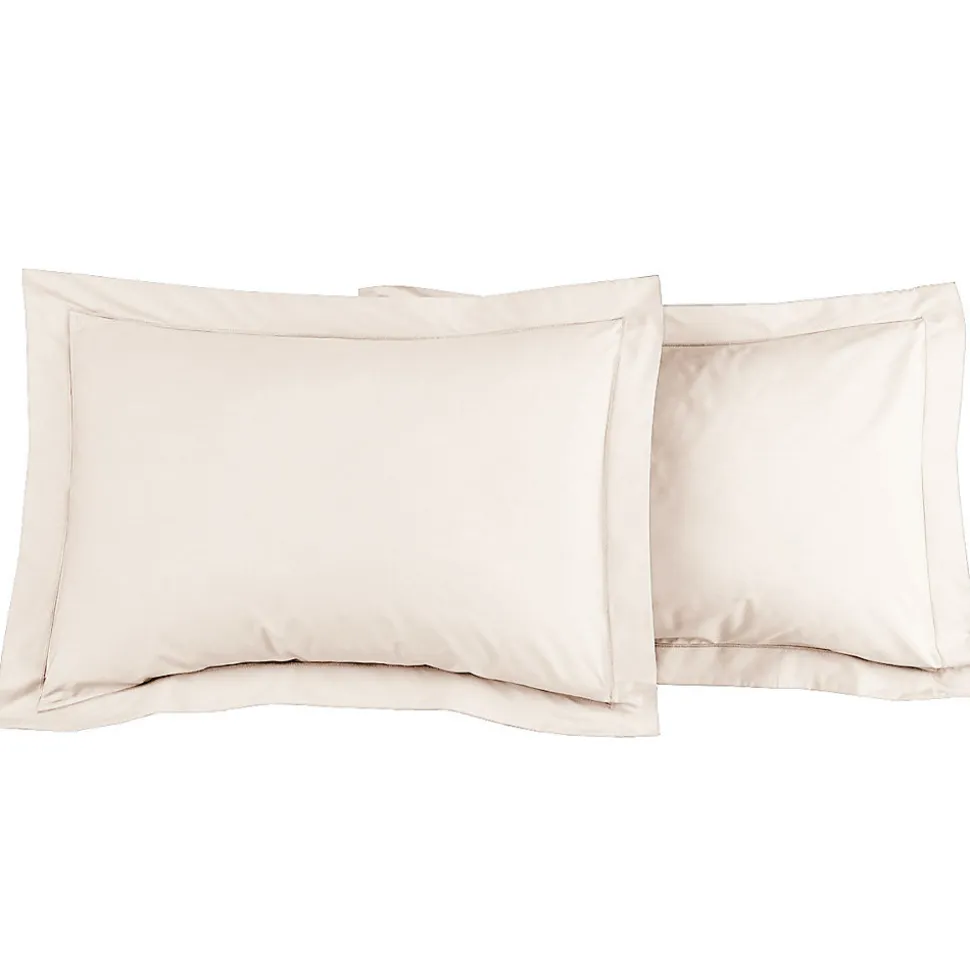 Lot de 2 taies d'oreiller en percale de coton Petale 50x70 cm SOFT PERCALE