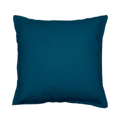 Lot de 2 taies d'oreiller en flanelle de coton Indigo 65x65 cm KLAPPEN