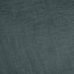 Lot de 2 taies d'oreillers 50 x 70 cm en lin lavé bleu - LUISA