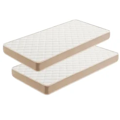 Lot de deux matelas enfant - 70X160 - Moonia