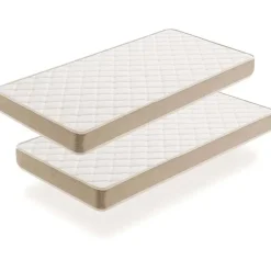 Lot de deux matelas enfant - 70X160 - Moonia