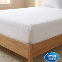 Lot Protège-Matelas 140x190 + 2 Protège-Oreillers 65x65 - Bouclette Éponge Coton Absorbante