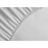 LOVELY HOME Drap Housse 100% coton 140x190x30 cm blanc