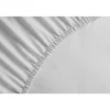 LOVELY HOME Drap Housse 100% coton 180x200x30 cm blanc