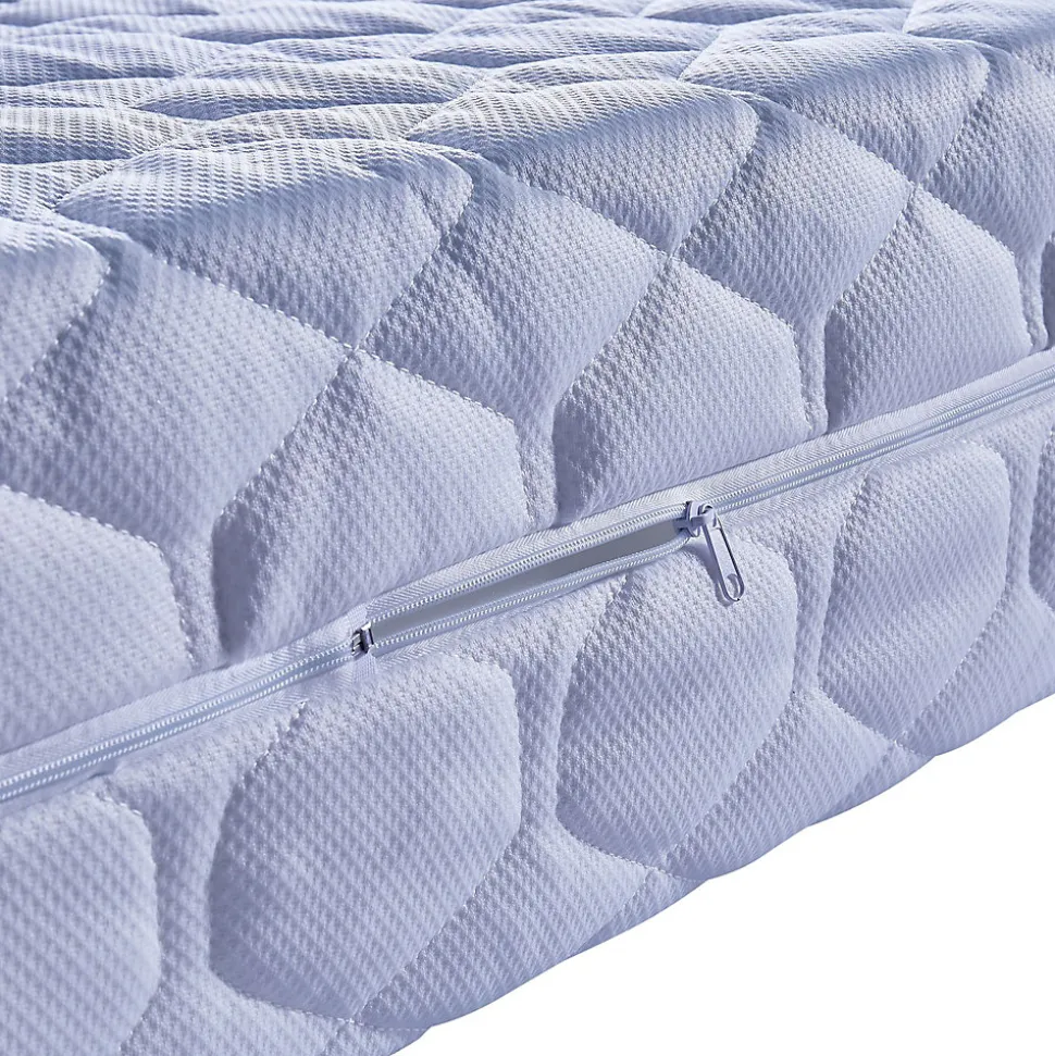 Matelas 20 cm 120x190 Pure Memory - Soutien Ferme - Dèhoussable sur 4 Côtés et Housse Lavable à 30 - face de contact Mousse à Mé