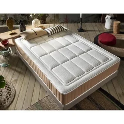 Matelas - ECCOX - Visco Serenity - 140x190 cm - Épaisseur 22 cm - Mousse à mémoire de forme