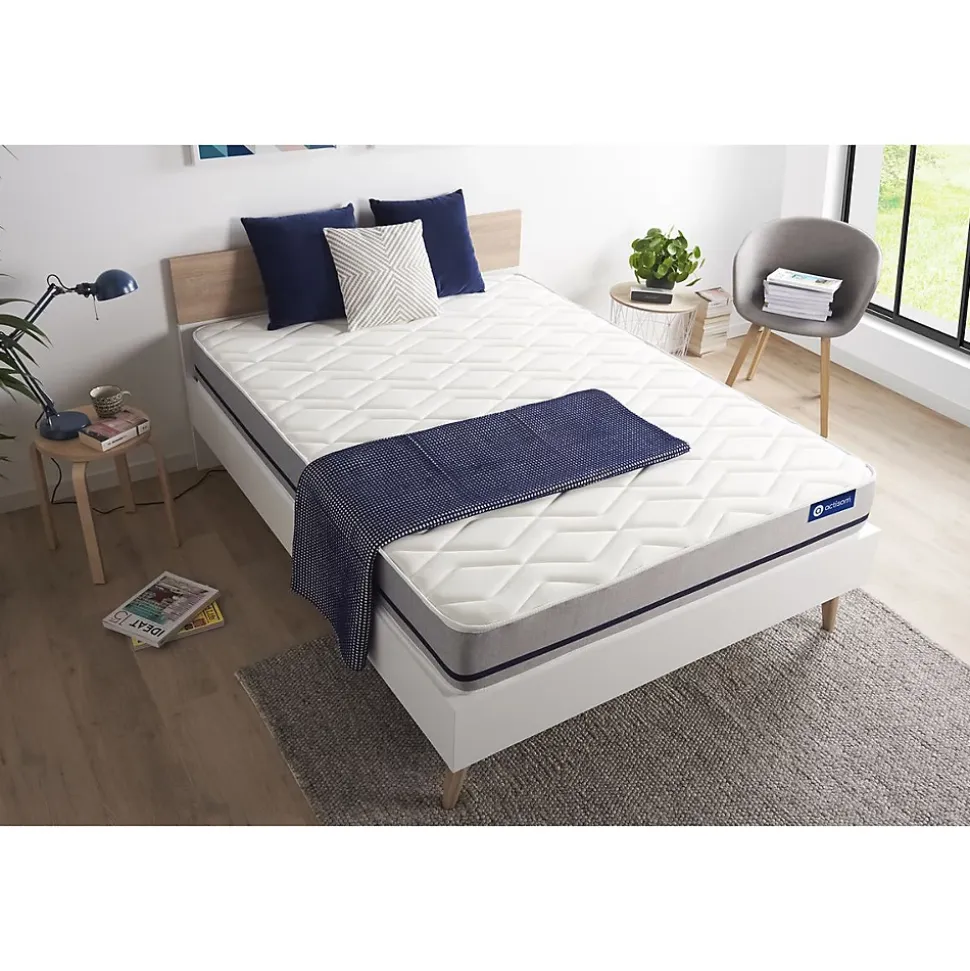 Matelas Latex et mémoire de forme - Confort : Mi-ferme