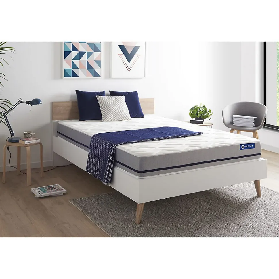 Matelas Latex et mémoire de forme - Confort : Mi-ferme