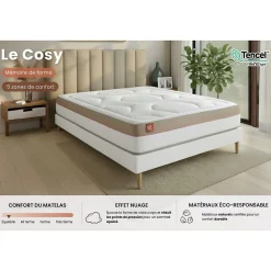 Matelas Mémoire de forme - Confort : Ferme