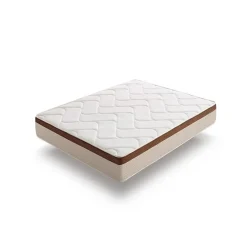 Matelas à mémoire de forme - BIO CONFORT - 70x190 cm - 25 cm d'épaisseur - Anti-acarien - Silencieux