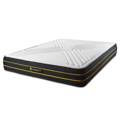 Matelas Mémoire de forme et micro ressorts ensachés - Confort : Equilibré